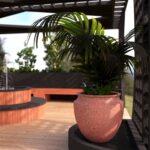 Hafif Beton Saksı Kupa